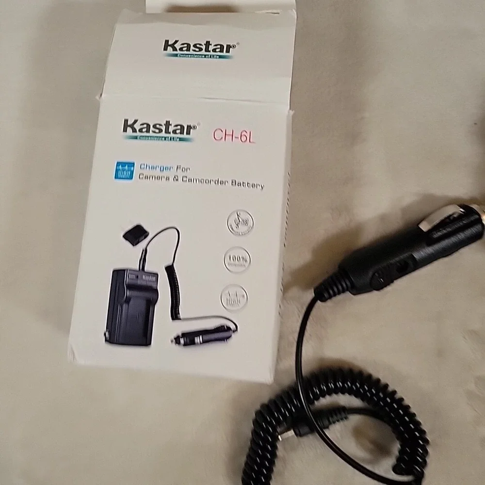 Kastar Charger For Camera And Camcorder Battery 3pcs